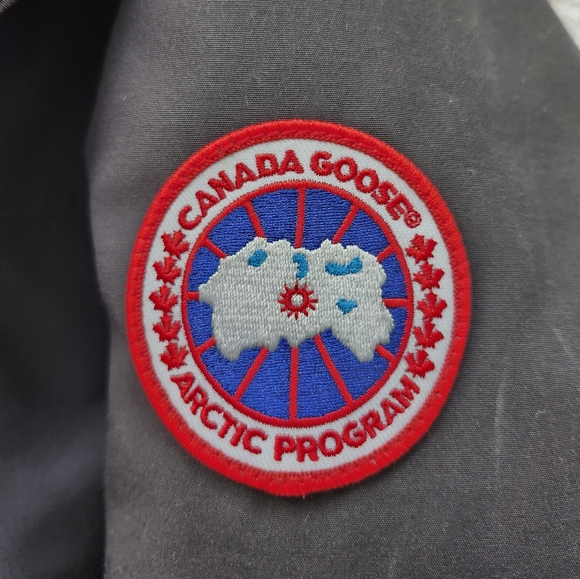 Mens Canada Goose Langford Parka - Fusion Black size Large - Picture 6 of 6